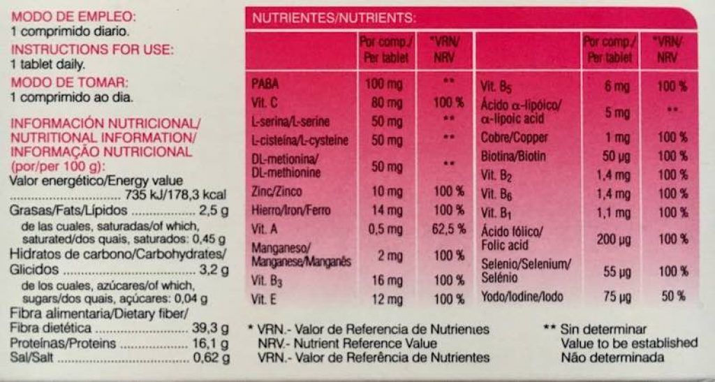 Nutrientes totalvit 12 fragivit