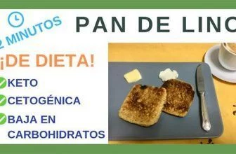 Pan de lino o linaza microondas keto