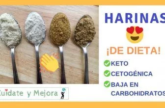Harina baja en carbohidratos