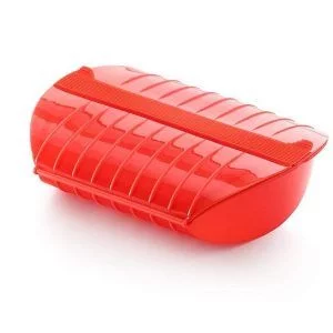 Estuche vapor lekue rojo dieta keto