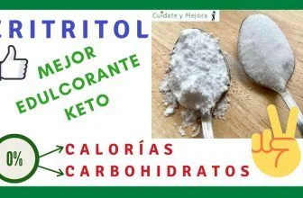 Eritritol mejor edulcorante dieta keto o cetogenica