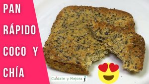 pan chia y coco bajo en carbohidratos sin gluten