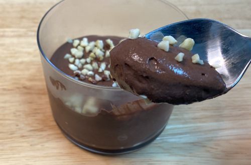 crema chocolate keto sin azucar cottage