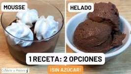 mousse y helado de chocolate keto con queso cottage mousse y helado de chocolate keto con queso cottage