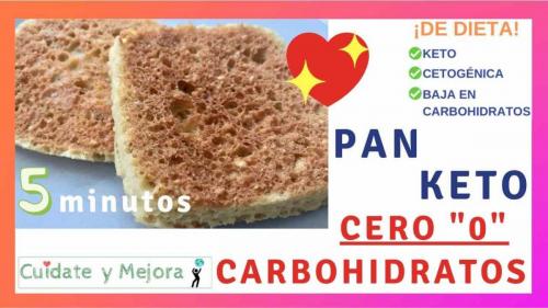 Pan Keto "0" carbohidratos de torreznos o chicharrones