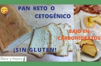 Pan keto o Cetogénico, Sin Gluten, Sin Harina, Sin Carbohidratos